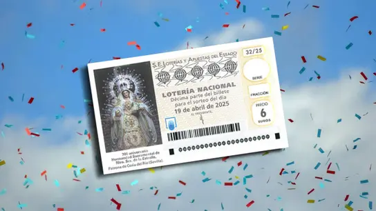 Comprobar el resultado de la Lotería Nacional Décimo de la Lotería Nacional de España correspondiente al sorteo del sábado 19 de abril de 2025.