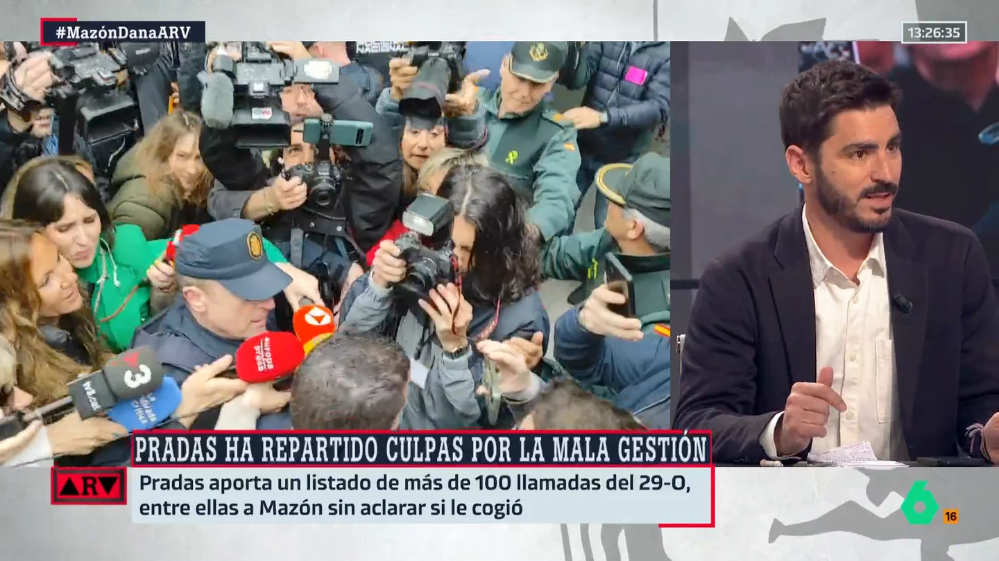 Juanma Lamet, tajante con la gestión de la DANA de Mazón: "No lideró porque nada se hizo" Juanma Lamet, tajante con la gestión de la DANA de Mazón: "No lideró porque nada se hizo"
