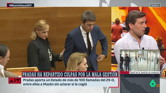 Montesinos señala que Génova quiere "desvincularse" de la causa de la DANA: "Dicen que no tienen nada que ver" Montesinos señala que Génova quiere "desvincularse" de la causa de la DANA: "Dicen que no tienen nada que ver"