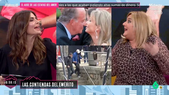 Las razones de Pilar Vidal para no creer en el 'affaire' entre el rey Juan Carlos I y Laurence Debray: "Sería boba, el marido está infinitamente más bueno" Las razones de Pilar Vidal para no creer en el 'affaire' entre el rey Juan Carlos I y Laurence Debray: "Sería boba, el marido está infinitamente más bueno"