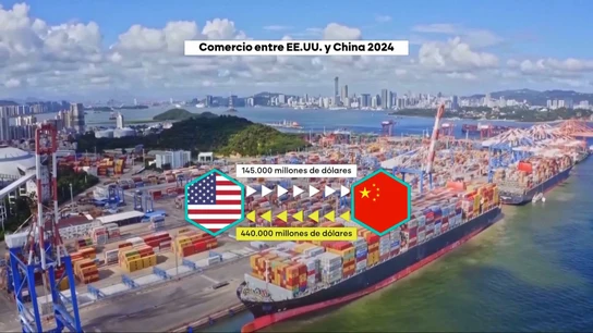 Actividad comercial entre EEUU y China Actividad comercial entre EEUU y China