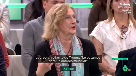 Lucrecia Aldao, en laSexta Xplica Lucrecia Aldao, en laSexta Xplica