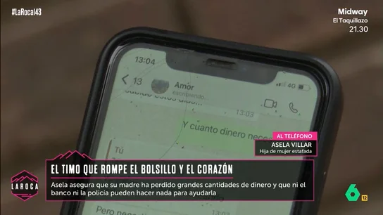 La desesperación de la hija de una estafada del amor a quien han robado ya 30.000 euros: "Para ella son sus amigos" La desesperación de la hija de una estafada del amor a quien han robado ya 30.000 euros: "Para ella son sus amigos"