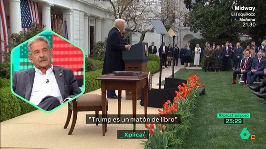 Miguel Ángel Revilla, en laSexta Xplica Miguel Ángel Revilla, en laSexta Xplica