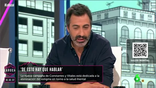 Juan del Val rompe una lanza a favor de ir al psiquiatra: "Estuve 6 años en tratamiento, hay que normalizarlo" Juan del Val rompe una lanza a favor de ir al psiquiatra: "Estuve 6 años en tratamiento, hay que normalizarlo"