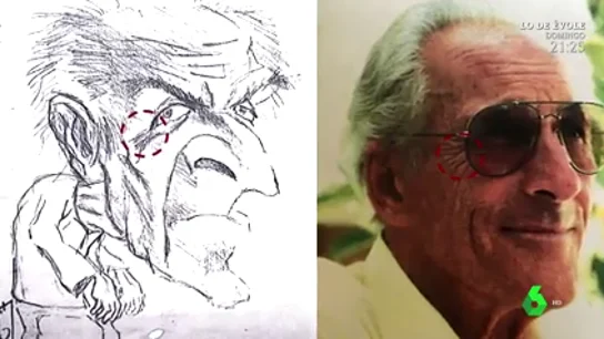 Un expolicía compara la caricatura del desaparecido 'niño pintor' con el misterioso ciudadano suizo: "Coinciden casi milimétricamente" Un expolicía compara la caricatura del desaparecido 'niño pintor' con el misterioso ciudadano suizo: "Coinciden casi milimétricamente"