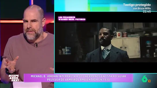 Alberto Rey da su veredicto de 'Los pecadores', la película de vampiros de esta Semana Santa: "No es una obra maestra" El experto de cine de Zapeando, Alberto Rey, analiza uno de los grandes estrenos de esta Semana Santa: 'Los pecadores', la película de vampiros de Michael B. Jordan y Ryan Coogler que aspira a taquillazo.