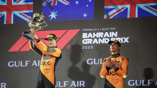 Oscar Piastri y Lando Norris Oscar Piastri y Lando Norris