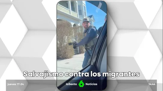 Las impactantes imágenes de la violenta detención de un migrante en Massachusetts Las impactantes imágenes de la violenta detención de un migrante en Massachusetts