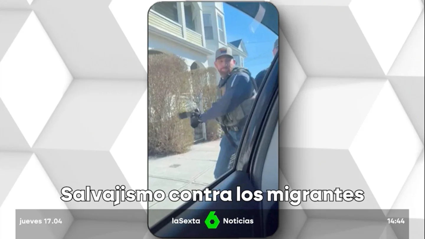Las impactantes imágenes de la violenta detención de un migrante en Massachusetts Las impactantes imágenes de la violenta detención de un migrante en Massachusetts