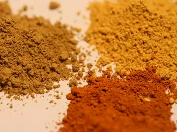 Pigmentos de ocre. Pigmentos de ocre.