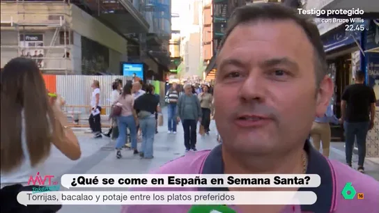 Un hombre desvela el curioso plato que se prepara en su pueblo en Semana Santa: sopas de trucha Javier Bastida ha salido a la calle para conocer qué platos se preparan en Semana Santa en diferentes lugares de nuestro país. No te pierdas las respuestas de los viandantes en el vídeo principal.
