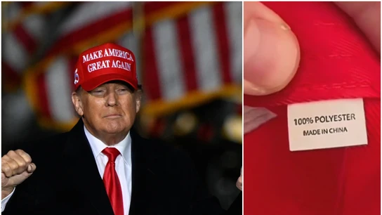 Donald Trump, con la gorra del 'Make America Great Again' Donald Trump, con la gorra del 'Make America Great Again'