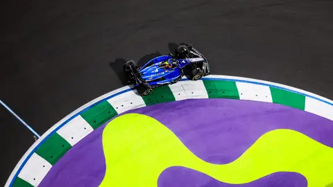 Carlos Sainz durante la clasificación del GP de Arabia Saudí en Yeda Carlos Sainz durante la clasificación del GP de Arabia Saudí en Yeda
