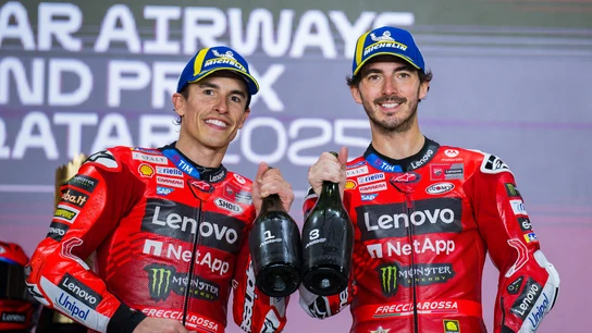 Marc Márquez y Pecco Bagnaia Marc Márquez y Pecco Bagnaia