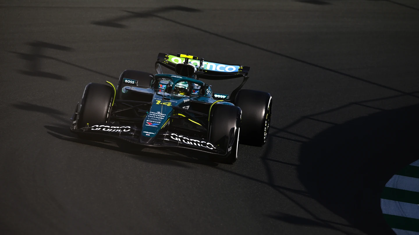 Fernando Alonso en el Gran Premio de Arabia Saudí Fernando Alonso en el Gran Premio de Arabia Saudí