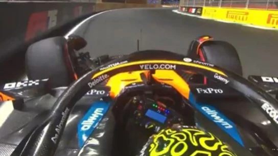 La presión le pasa factura a Lando Norris: accidente en el momento decisivo de la clasificación La presión le pasa factura a Lando Norris: accidente en el momento decisivo de la clasificación