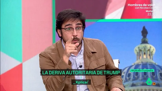 XPLICA Saldaña considera que "Trump es un oportunista que se adapta muy bien" a todo XPLICA Saldaña considera que "Trump es un oportunista que se adapta muy bien" a todo