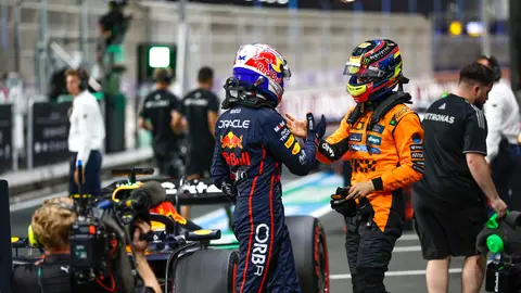 Piastri y Verstappen en el GP de Arabia Saudí Piastri y Verstappen en el GP de Arabia Saudí