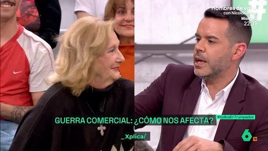 XPLICA Camarero, a una votante de Trump: "¿Por qué no nos preguntamos por qué otros países nos han ido comiendo la tostada?" XPLICA Camarero, a una votante de Trump: "¿Por qué no nos preguntamos por qué otros países nos han ido comiendo la tostada?"