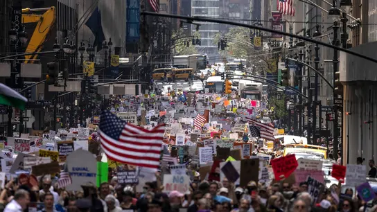 Protesta contra Trump en Nueva York Protesta contra Trump en Nueva York