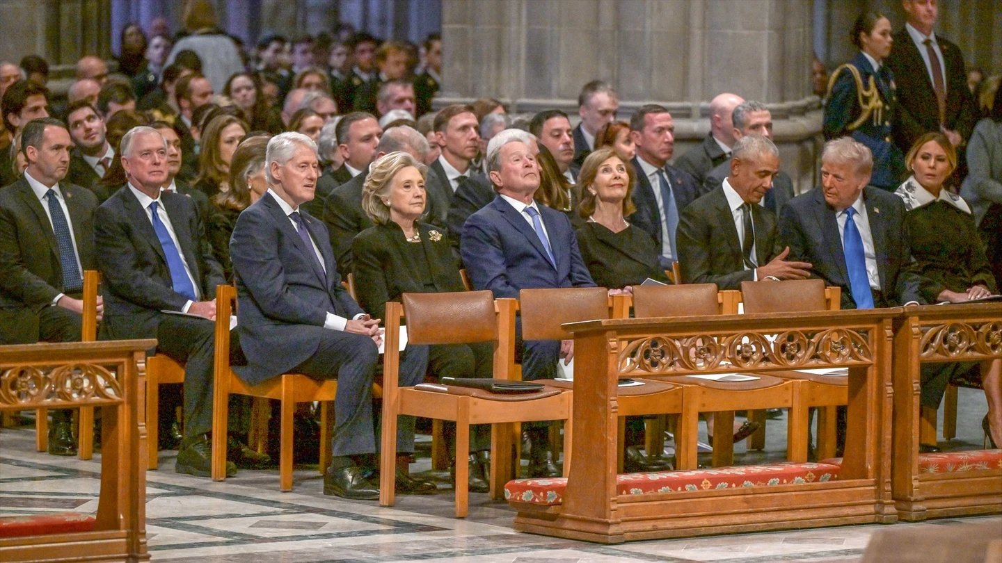Políticos estadounidenses en el funeral de Jimmy Carter Políticos estadounidenses en el funeral de Jimmy Carter