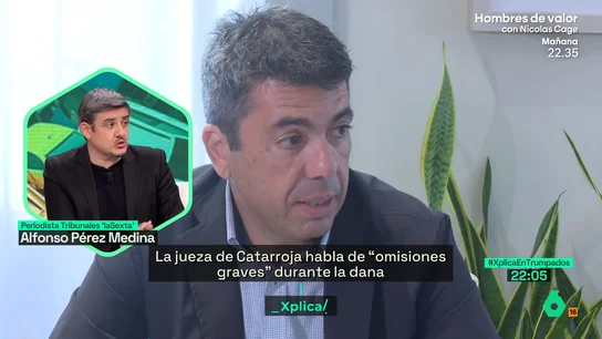 XPLICA: Alfonso Pérez Medina, sobre la estrategia de la jueza de Catarroja: "Quiere agotar las opciones" antes de imputar a Mazón XPLICA: Alfonso Pérez Medina, sobre la estrategia de la jueza de Catarroja: "Quiere agotar las opciones" antes de imputar a Mazón