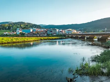 Pueblo de Noia, en Galicia Pueblo de Noia, en Galicia