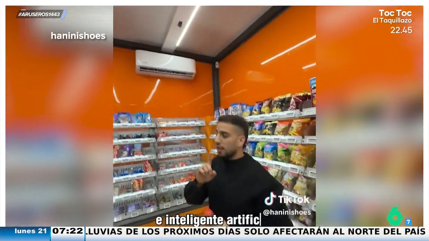 Un tiktoker muestra cómo es una tienda atendida por Inteligencia Artificial: "Acabo de flipar" Un tiktoker muestra cómo es una tienda atendida por Inteligencia Artificial: "Acabo de flipar"