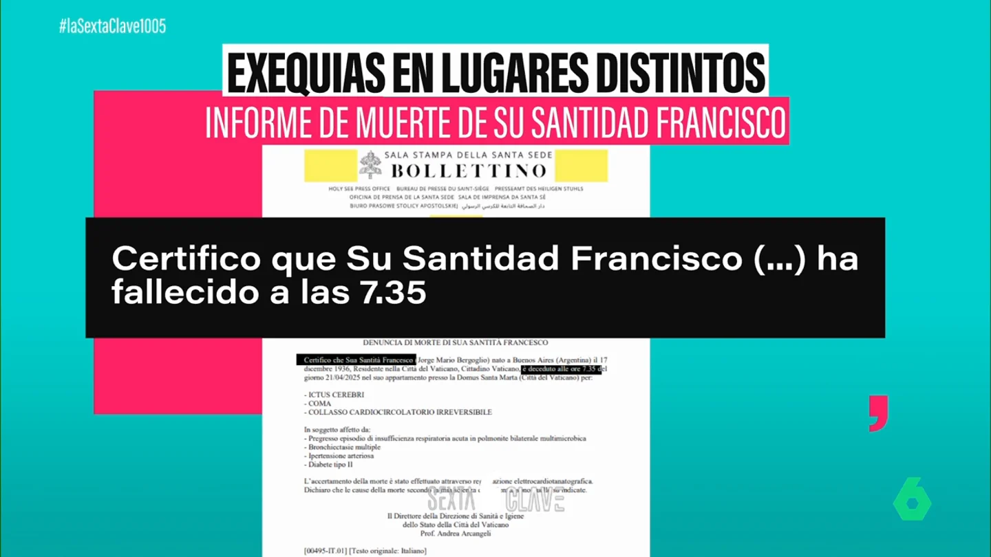 Las siete novedades inéditas en las exequias del papa Francisco que marcan un antes y un después en la tradición vaticana Las siete novedades inéditas en las exequias del papa Francisco que marcan un antes y un después en la tradición vaticana