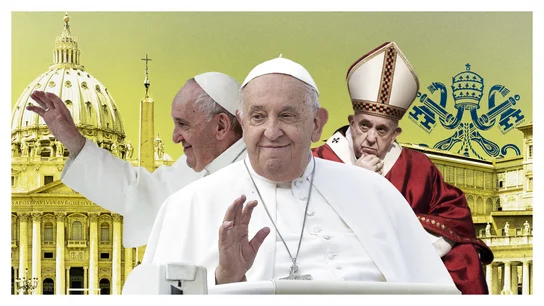 El papa Francisco, en imágenes de archivo. El papa Francisco, en imágenes de archivo.