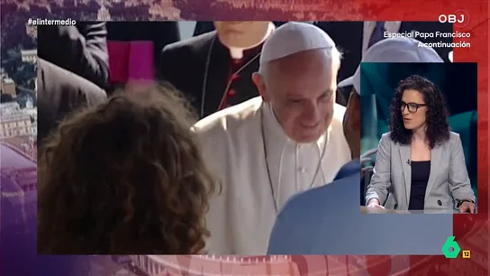 Cristina Sánchez explica por qué el papa Francisco nunca visitó España: "Ha ido a las periferias, existenciales y físicas" Cristina Sánchez, directora de 'Alfa y Omega', suplemento religioso de ABC, analiza en este vídeo el legado del papa Francisco que resume en "su ocupación y preocupación por aquellos de los que nadie se ocupa y preocupa".