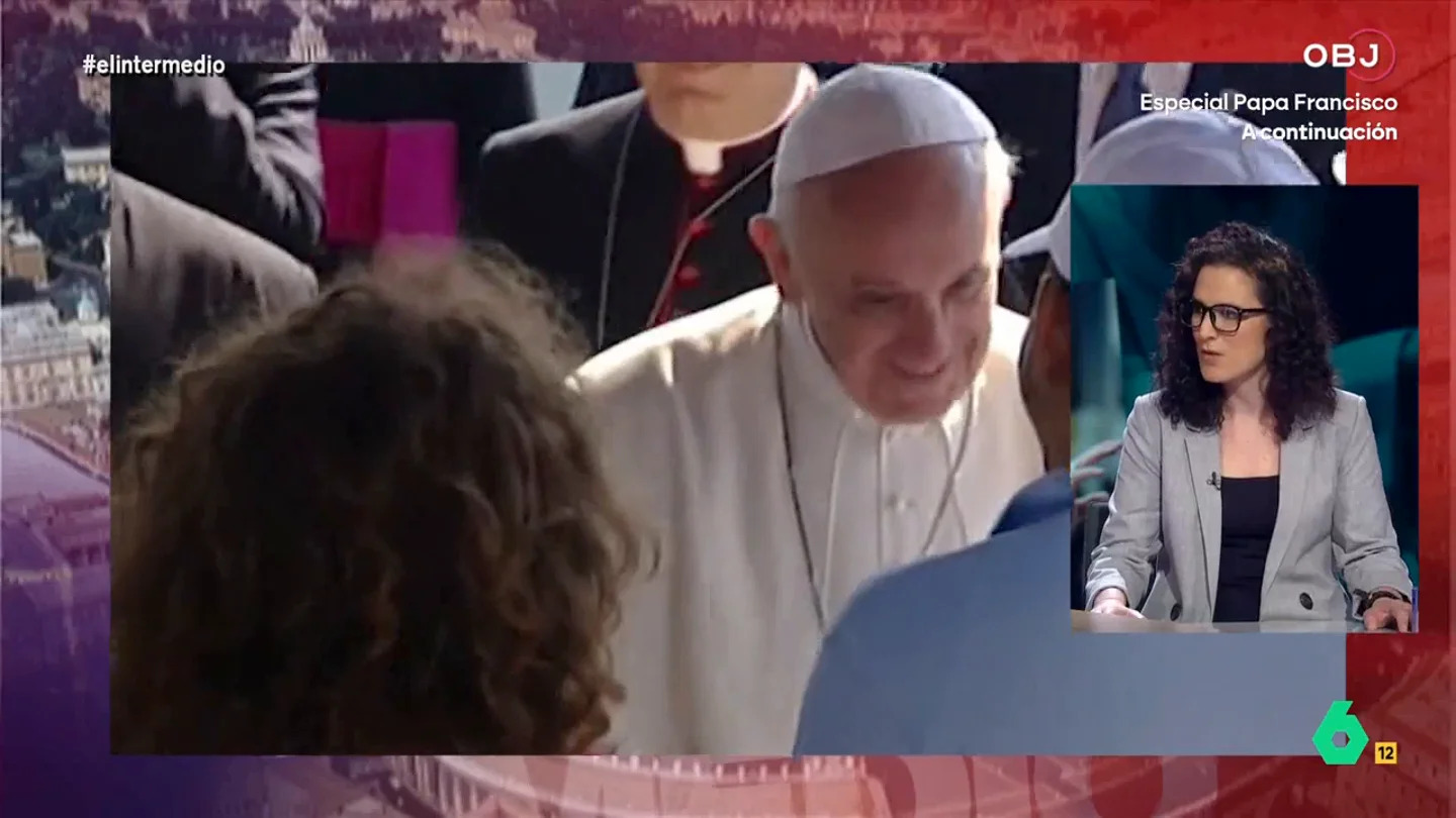 Cristina Sánchez explica por qué el papa Francisco nunca visitó España: "Ha ido a las periferias, existenciales y físicas" Cristina Sánchez, directora de 'Alfa y Omega', suplemento religioso de ABC, analiza en este vídeo el legado del papa Francisco que resume en "su ocupación y preocupación por aquellos de los que nadie se ocupa y preocupa".
