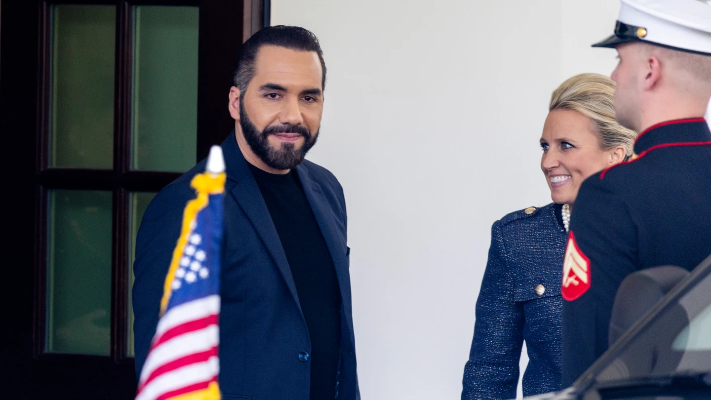 El presidente de El Salvador Nayib Bukele El presidente de El Salvador Nayib Bukele