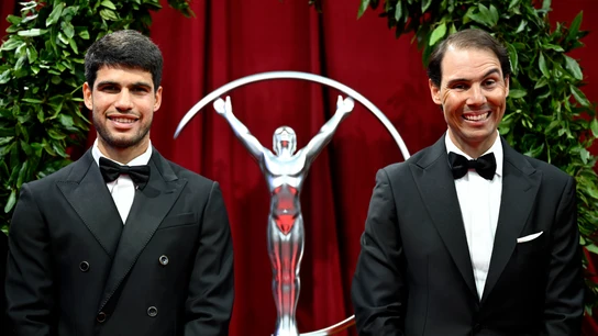 Carlos Alcaraz y Rafa Nadal, en los Premios Laureus 2025 Carlos Alcaraz y Rafa Nadal, en los Premios Laureus 2025