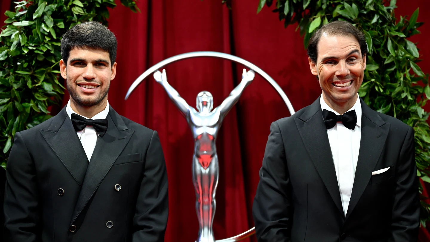 Carlos Alcaraz y Rafa Nadal, en los Premios Laureus 2025 Carlos Alcaraz y Rafa Nadal, en los Premios Laureus 2025
