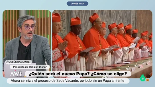 "Creo que el próximo papa será italiano": el pronóstico de Jesús Bastante sobre el sucesor de Francisco "Creo que el próximo papa será italiano": el pronóstico de Jesús Bastante sobre el sucesor de Francisco
