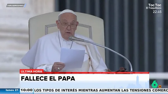 Alfonso Arús, sobre la aparición del papa Francisco antes de morir: "Quiso tener un gesto hasta el final" Alfonso Arús, sobre la aparición del papa Francisco antes de morir: "Quiso tener un gesto hasta el final"