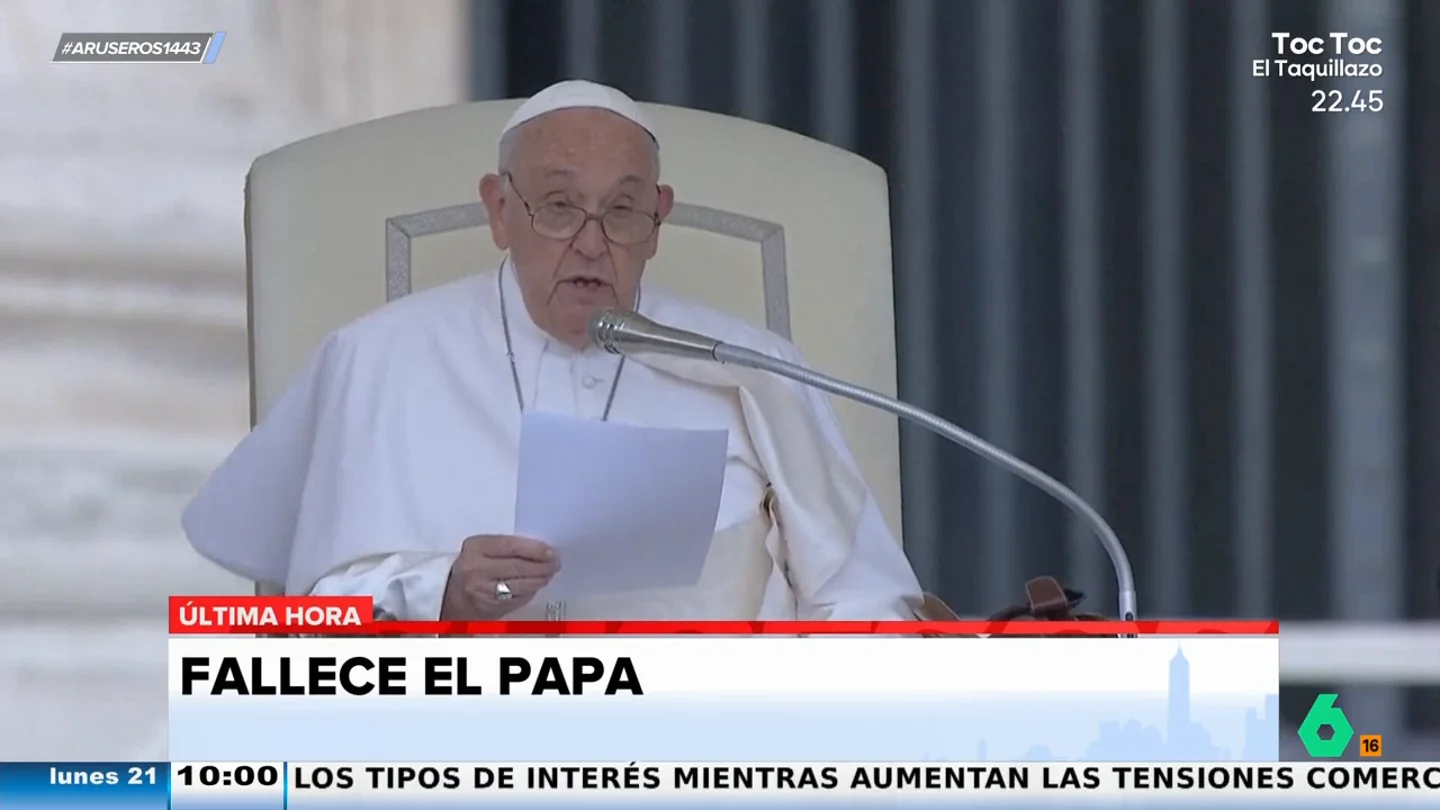 Alfonso Arús, sobre la aparición del papa Francisco antes de morir: "Quiso tener un gesto hasta el final" Alfonso Arús, sobre la aparición del papa Francisco antes de morir: "Quiso tener un gesto hasta el final"