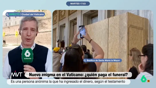 En el armario de los candelabros y donde se enterraba a los esclavos romanos: Brocal desvela anécdotas de la tumba del papa Francisco Javier Martínez-Brocal analiza las decisiones del papa Francisco sobre su enterramiento, desde ubicar su tumba en el armario de los candelabros de Santa María la Mayor, hasta que un benefactor anónimo pague su funeral.