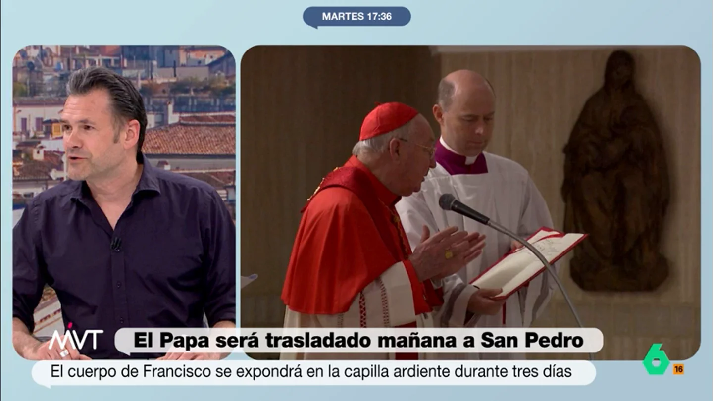 Iñaki López, sobre la asistencia de Trump al funeral del papa: “Irá para cerciorarse de que no está entre nosotros” Javier Milei ha anunciado que acudirá al funeral del sumo pontífice a pesar de las duras palabras que dedicó hacia el papa Francisco. Por su parte, el mandatario estadounidense ha anunciado que también acudirá al acto.