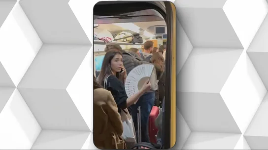 Caos en la estación de Chamartín: un fallo eléctrico deja atrapados a cientos de pasajeros Caos en la estación de Chamartín: un fallo eléctrico deja atrapados a cientos de pasajeros