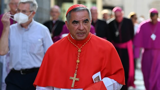 El cardenal Giovanni Angelo Becciu El cardenal Giovanni Angelo Becciu