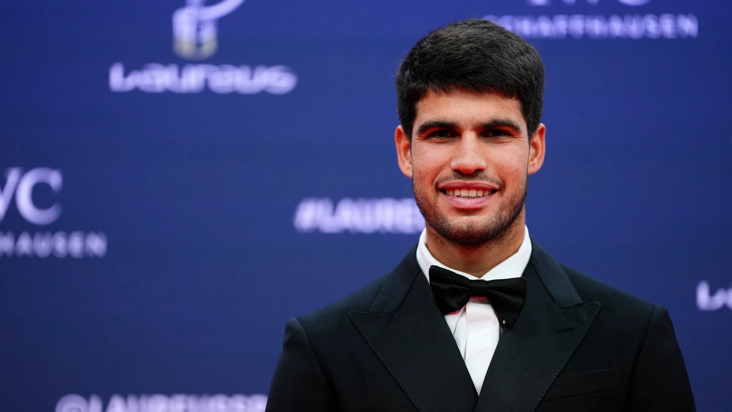 Carlos Alcaraz en los Premios Laureus Carlos Alcaraz en los Premios Laureus