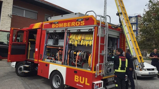Bomberos de Motril en una imagen de archivo. Bomberos de Motril en una imagen de archivo.