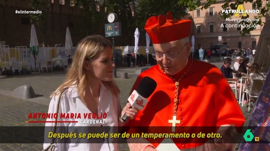 El cardenal Veglió, a Andrea Ropero sobre el sucesor de Francisco: "Basta con que sea bueno. No un papa bueno, sino un buen papa" El cardenal Veglió, a Andrea Ropero sobre el sucesor de Francisco: "Basta con que sea bueno. No un papa bueno, sino un buen papa"