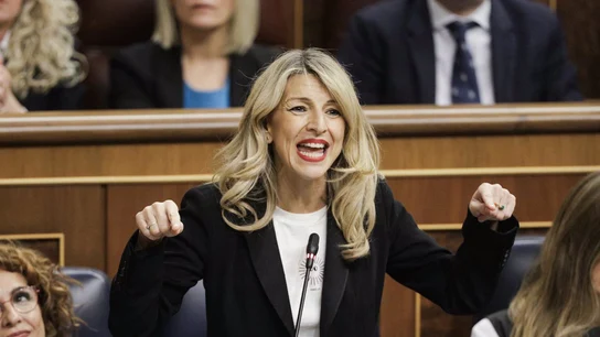 Yolanda Díaz, en el Congreso de los Diputados. Yolanda Díaz, en el Congreso de los Diputados.