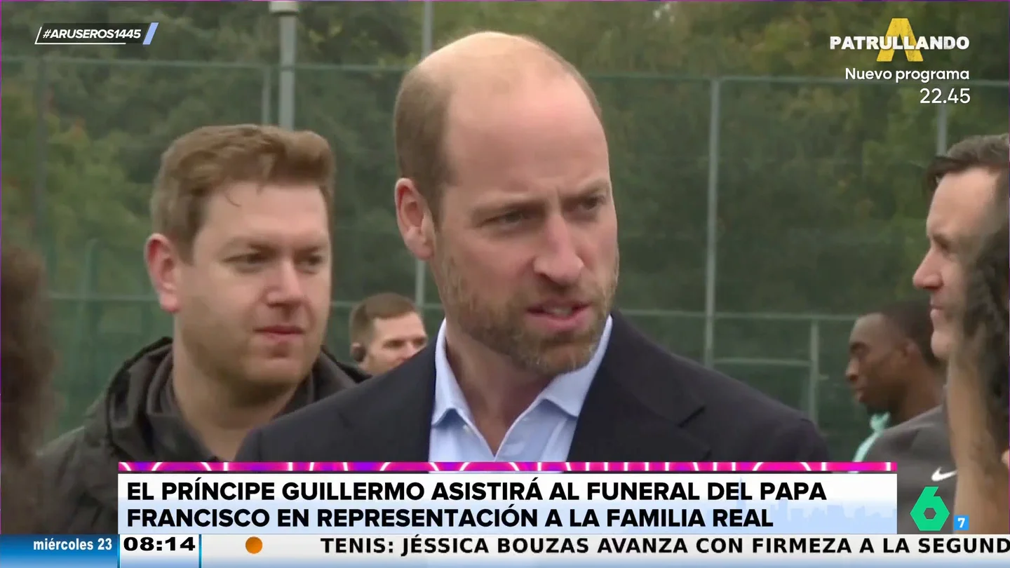 Alfonso Arús, tras saber que el príncipe Guillermo irá al funeral del papa : "Yo hubiera enviado a Harry y a Andrés" Alfonso Arús, tras saber que el príncipe Guillermo irá al funeral del papa : "Yo hubiera enviado a Harry y a Andrés"