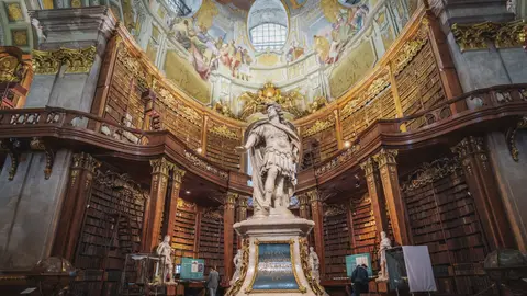 Biblioteca nacional de Austria, Viena Biblioteca nacional de Austria, Viena
