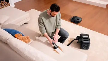 El nuevo Eufy Omni E28 que también limpia tapicerías El nuevo Eufy Omni E28 que también limpia tapicerías